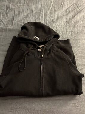 Vintage 2000s TNA long sweatshirt zipped hoodie, size XL